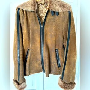 Ladies Carlo Ferre leather jacket